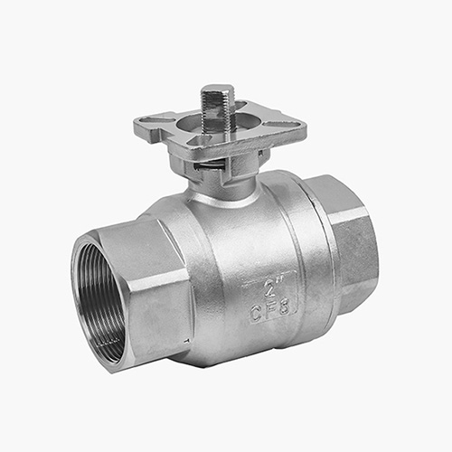 Two-piece Ball Valve With ISO511 Mounting Pad