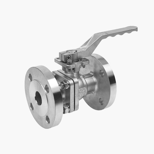 Two Piece DIN Flanged Ball Valve