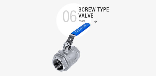 Screw type valves