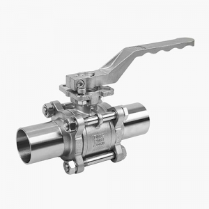 Three-piece Ball Valve With ISO5211 Mounting Pad