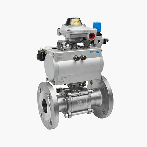 Three-piece Flange Ball Valve