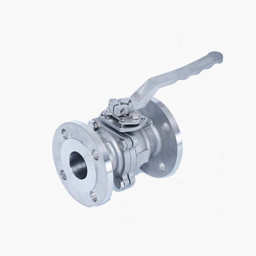 Two Piece Low-platform Flange Ball Valve