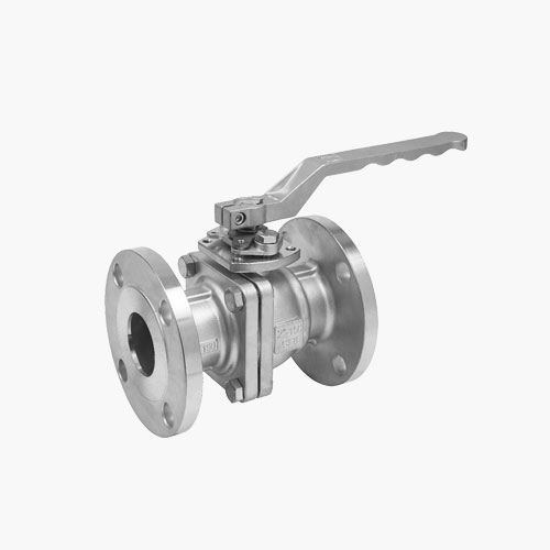 Two Piece Low-platform Flange Ball Valve